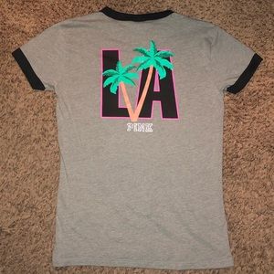 Victoria’s Secret PINK LA palm tree Tshirt